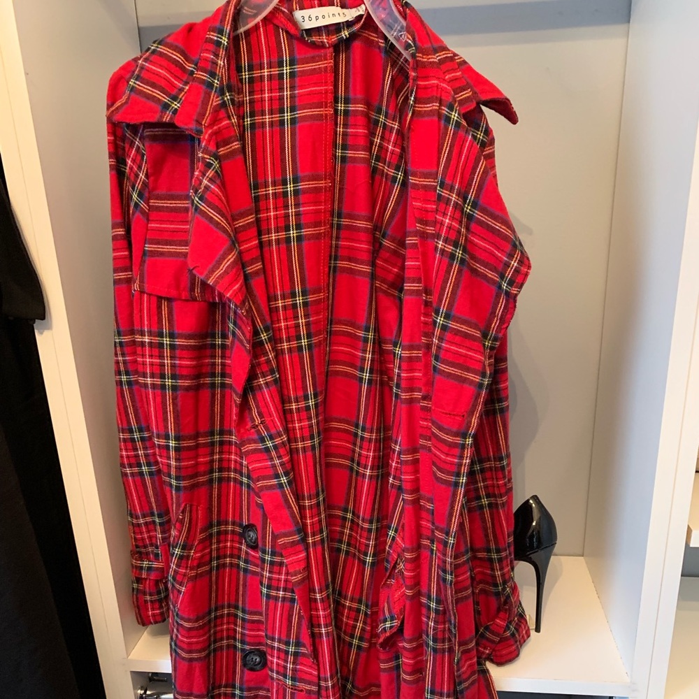 Long trench like jacket (thin)